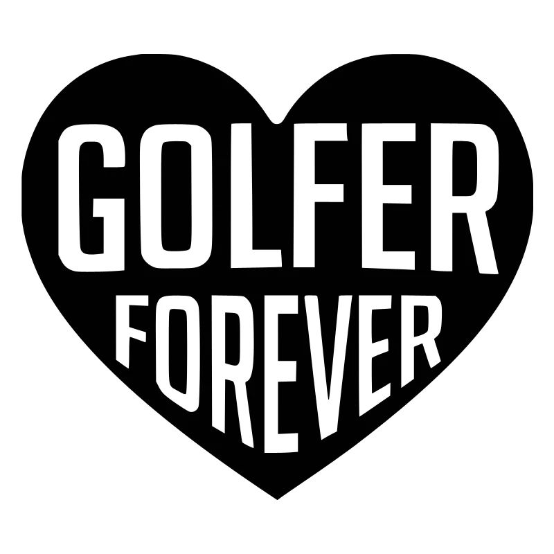 Golf - Golfer Forever Herz