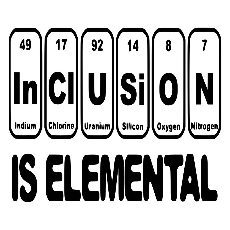 Inclusion is elementary, crucial, essential #