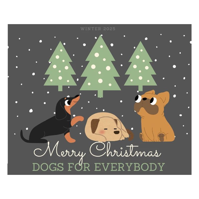 Joyeux Chiens de Noël pour tous