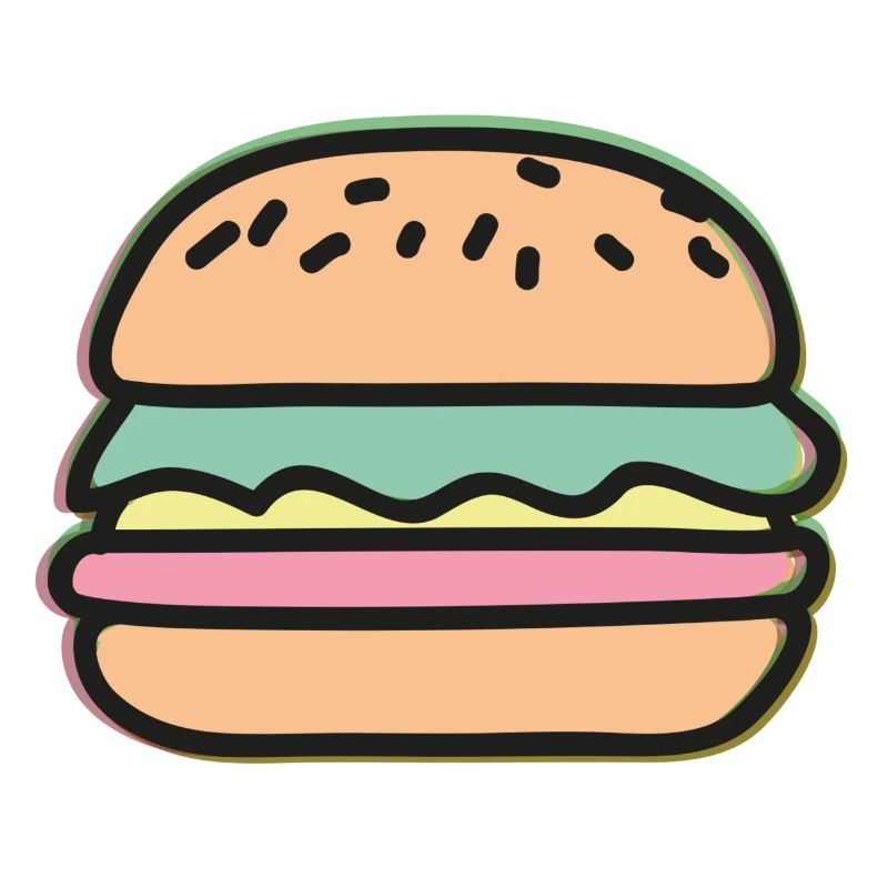 Burger Illustration