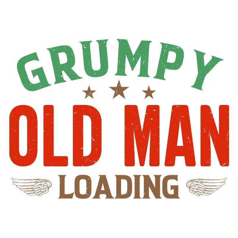 Grumpy Old Man Loading Shirt