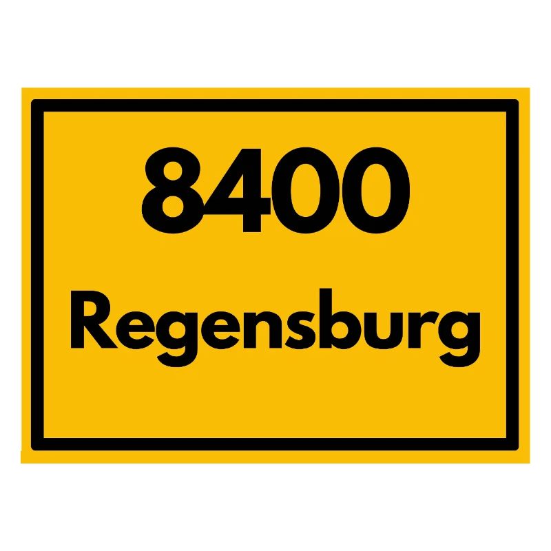 ANCIEN CODE POSTAL RÉTRO 8400 REGENSBURG