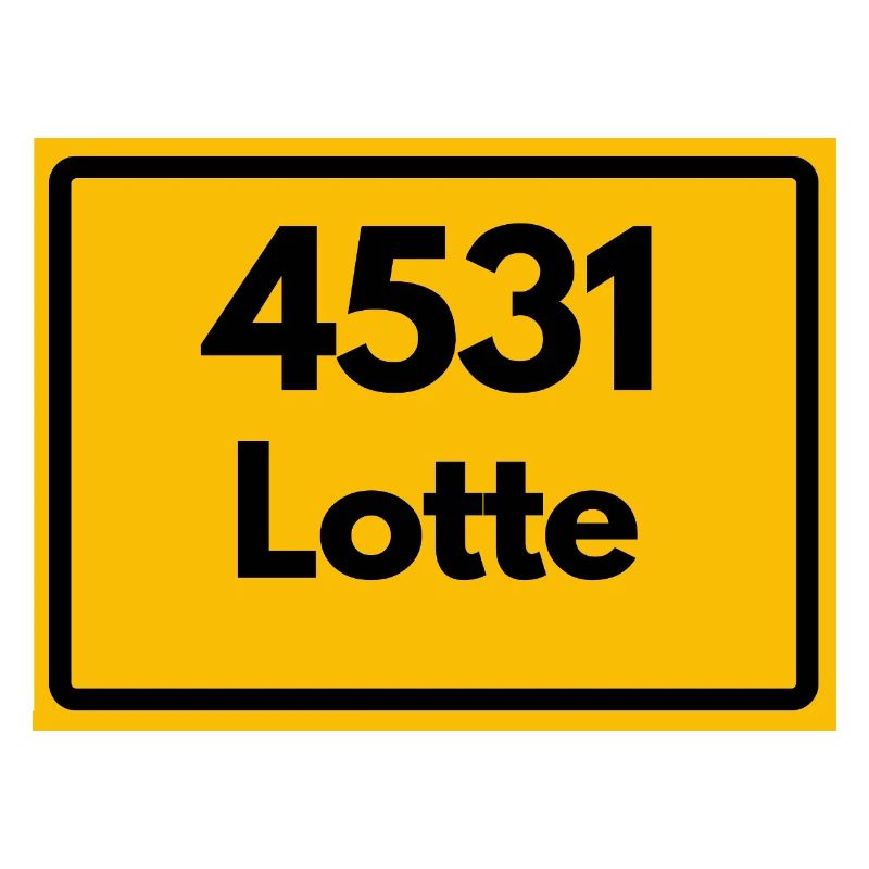 ANCIEN CODE POSTAL RETRO 4531 LOTTE HEIMATSTOLZ