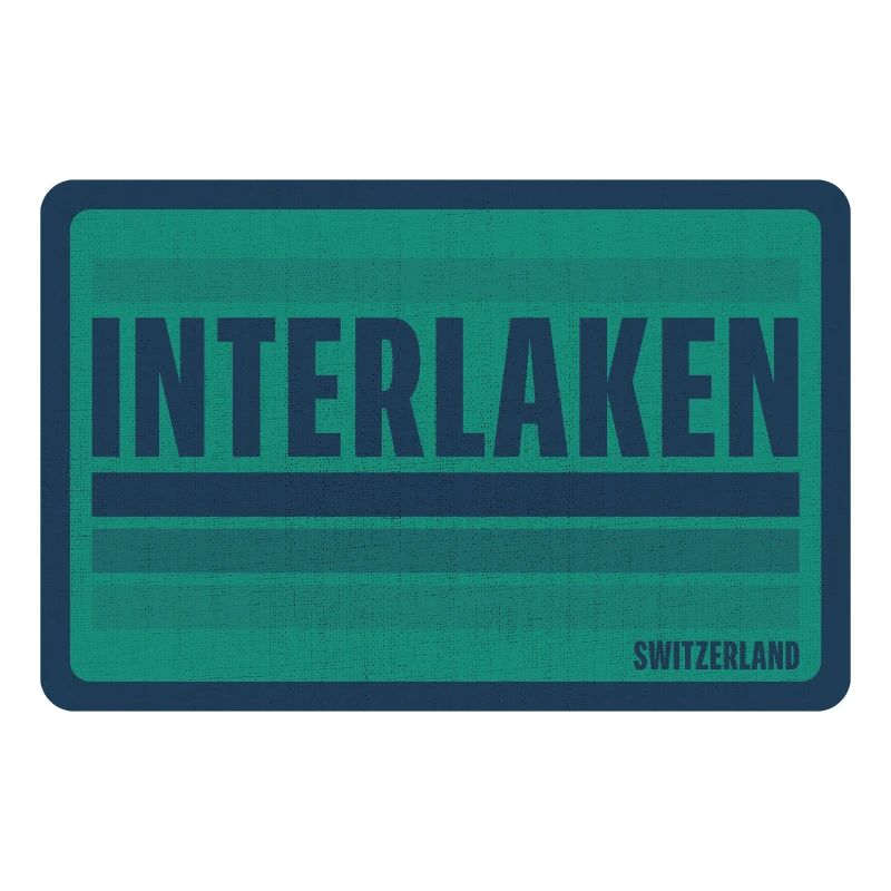 Interlaken Retro Abzeichen