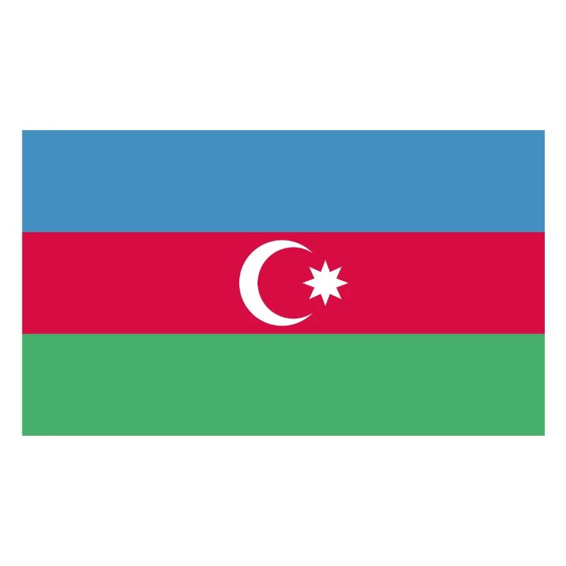 Drapeau de l’Azerbaïdjan Bayrak