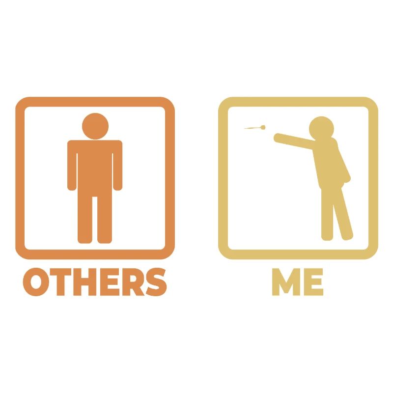 Darter stick figures