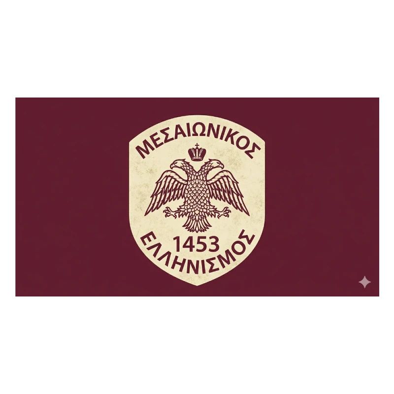 Byzantine Eagle 1453 Emblem
