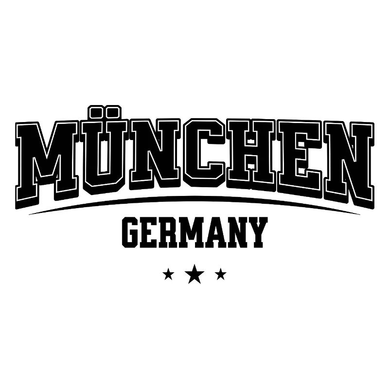 Munich Germany Lettering