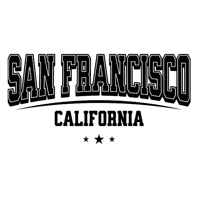 San Francisco Arc Lettering