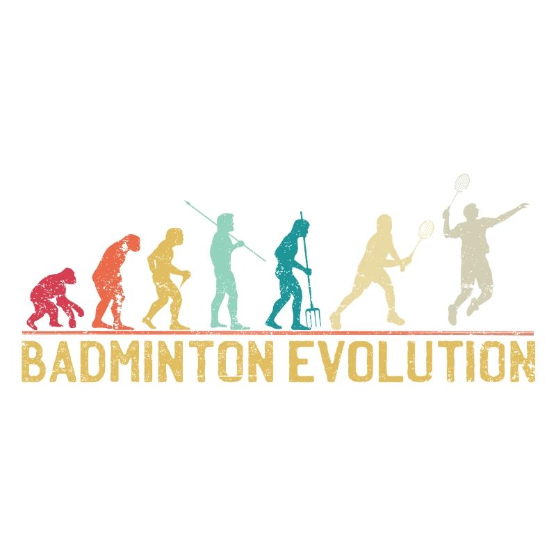 Badminton Evolution Timeline Design