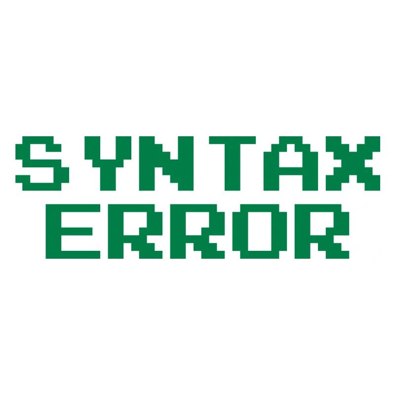 Syntax Error