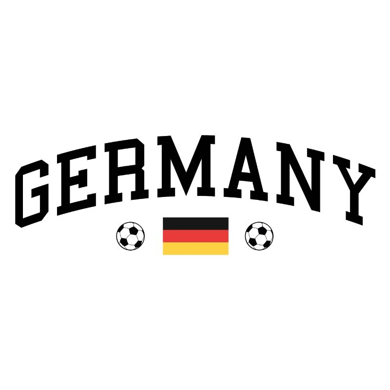 Germany mit Flagge