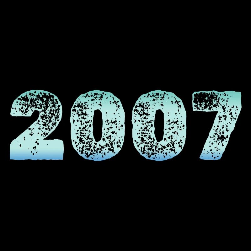 Typographie rétro grunge 2007