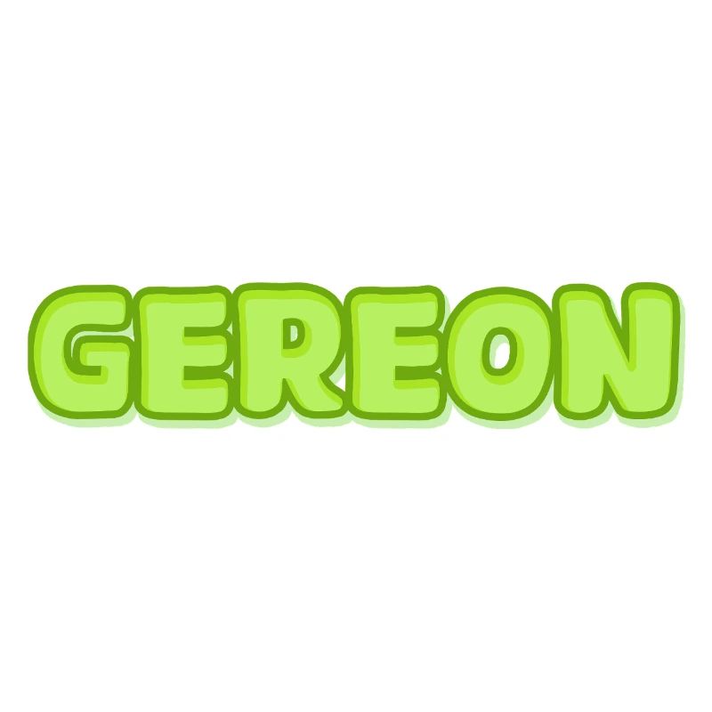 Gereon Neon Bubble Letters