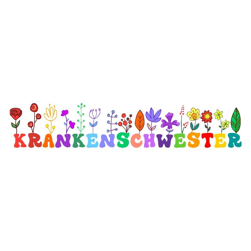 Krankenschwester Blumen Geschenk Notfall Medizin