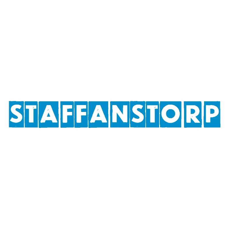 Staffanstorp – Conception de texte bleu