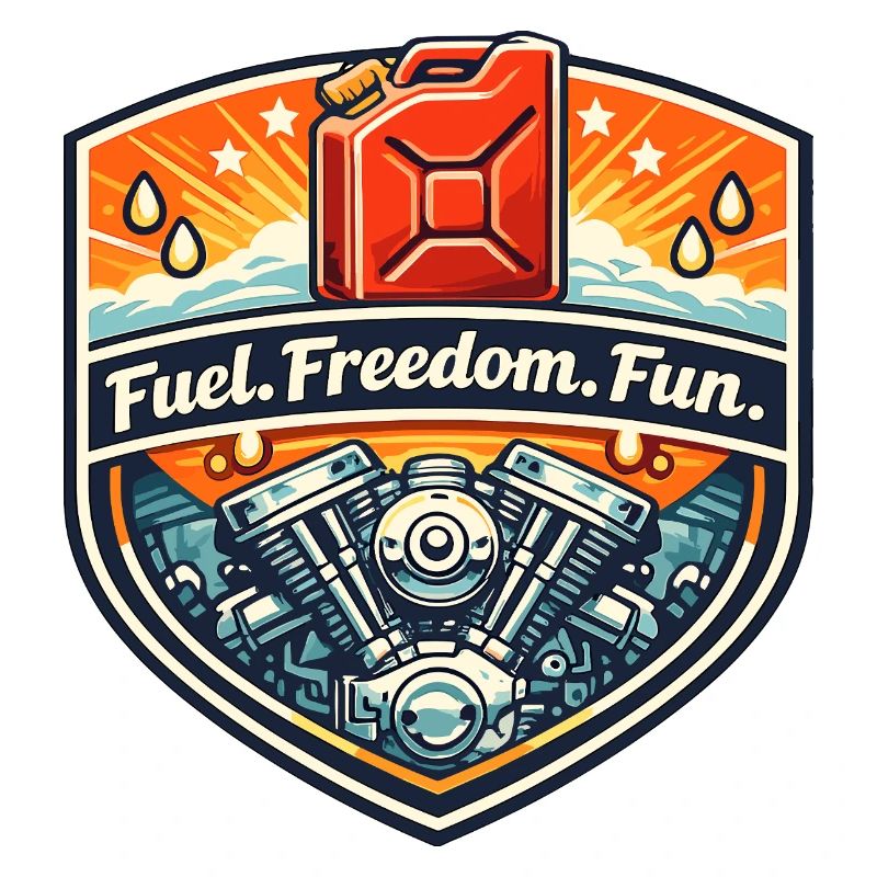 Insigne de Liberté de Carburant Fun