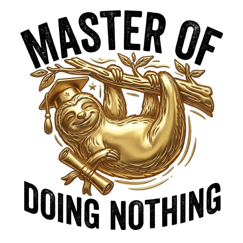 Sloth Master of Doing Nothing