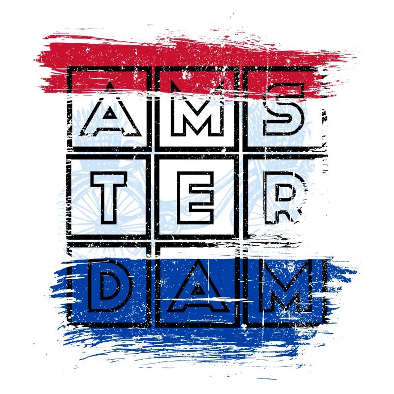 Drapeau Amsterdam Grid
