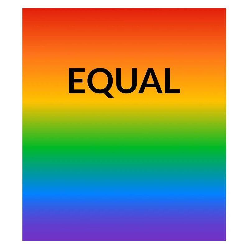 Rainbow Equal LGBT Pride Month