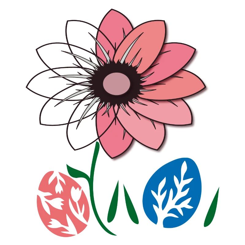 Fleur aux œufs de Pâques, Joyeuses Pâques