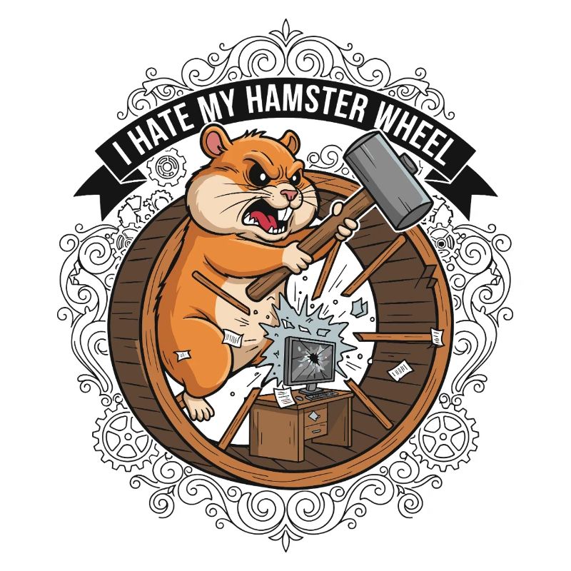 I hate my work hamster wheel