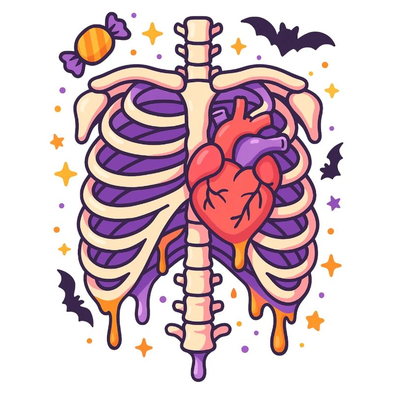 Anatomie Gothic Thoraxkäfig