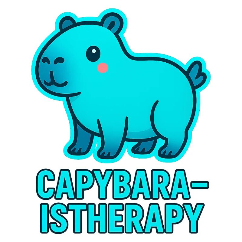 Capybara Therapy Motif