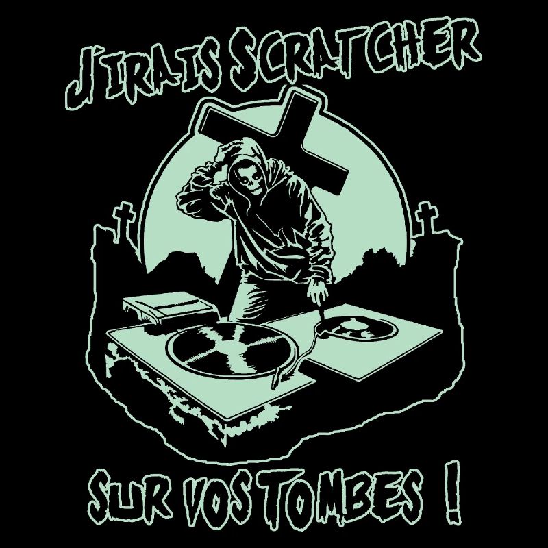 ICH WERDE AUF EURE GRÄBER KRATZEN!