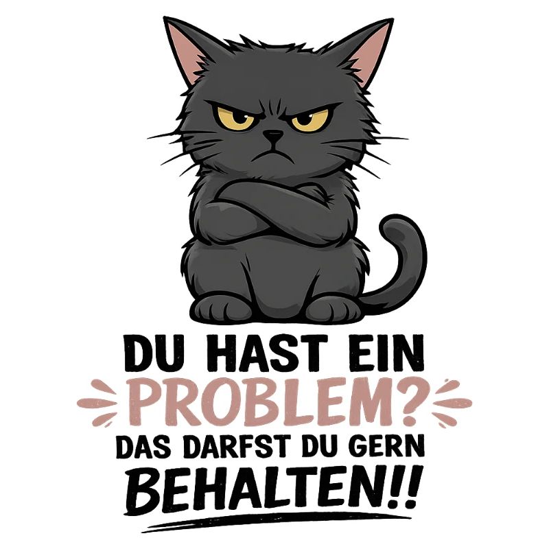 Du hast ein Problem, das darfst du behalten
