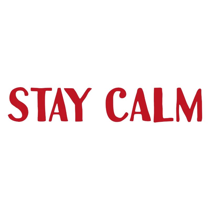 Mantén la calma