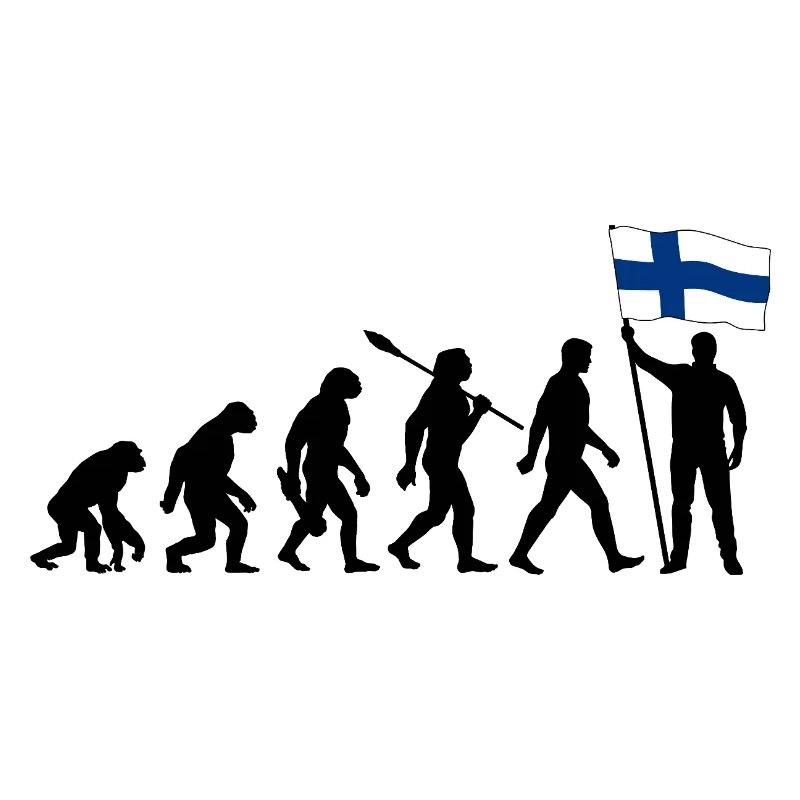 Finnland - Evolution - Flagge - Nation