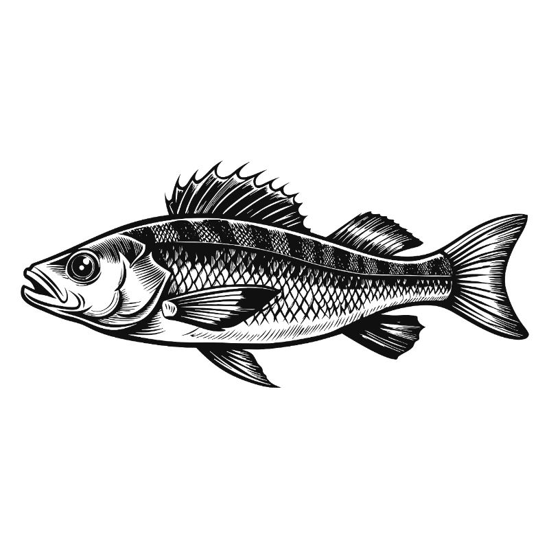 Wolfsbarsch - Angler - Geschenk