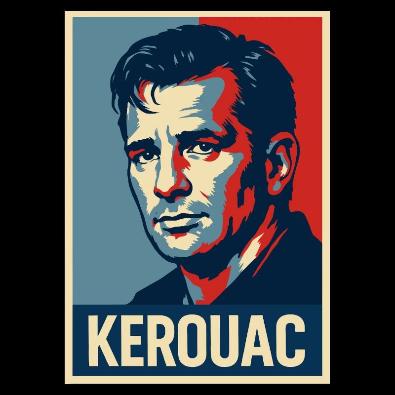 Jack Kerouac Pop Portrait