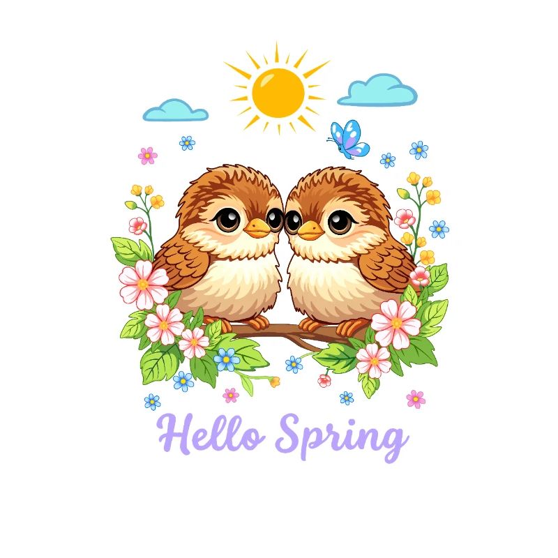 Oiseaux mignons