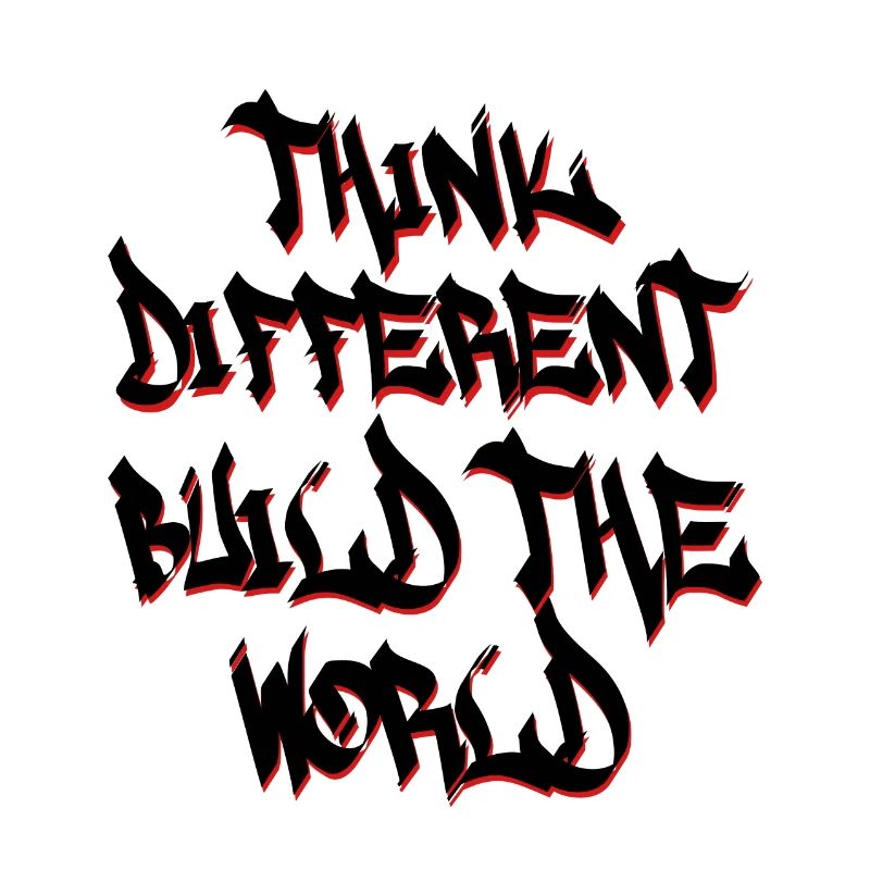 Think Different build the world