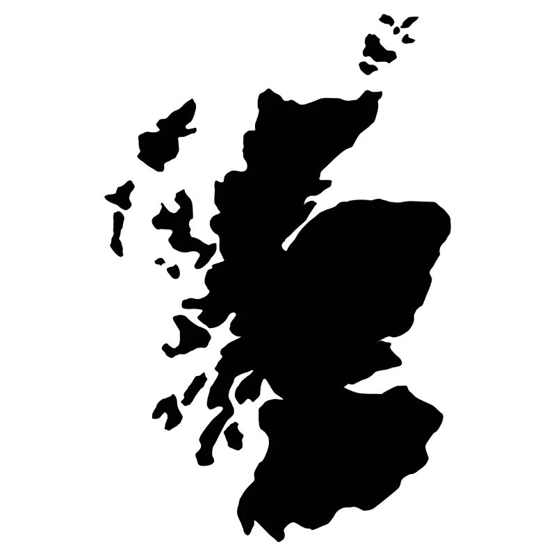 Scotland map