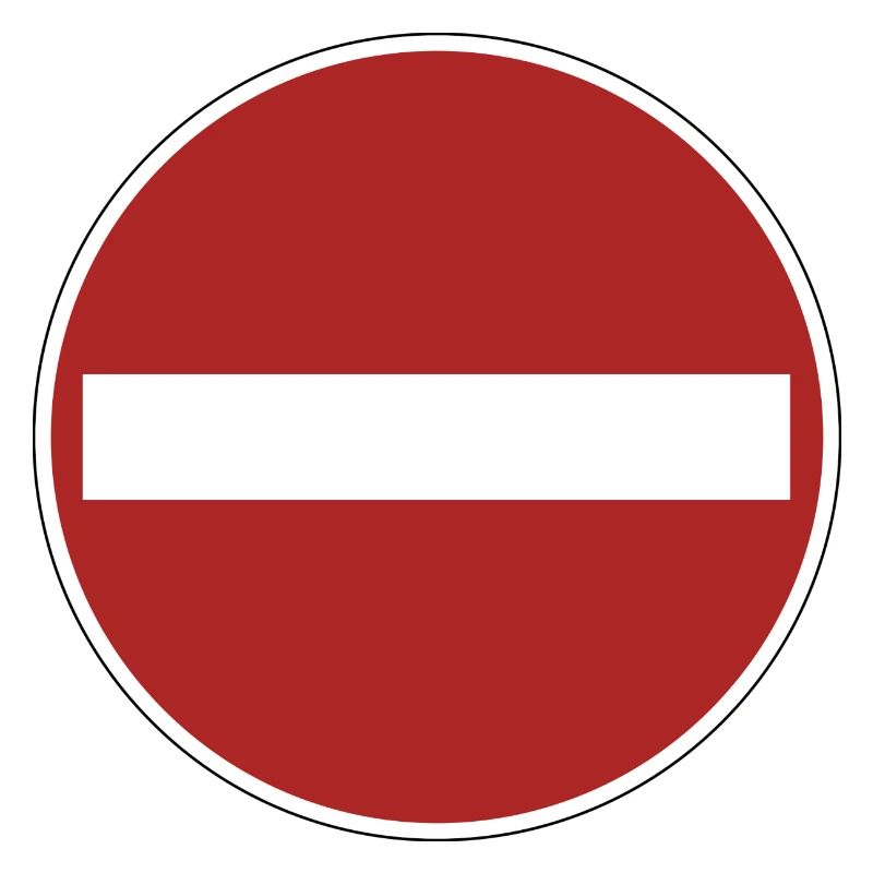 Einfahrt verboten!