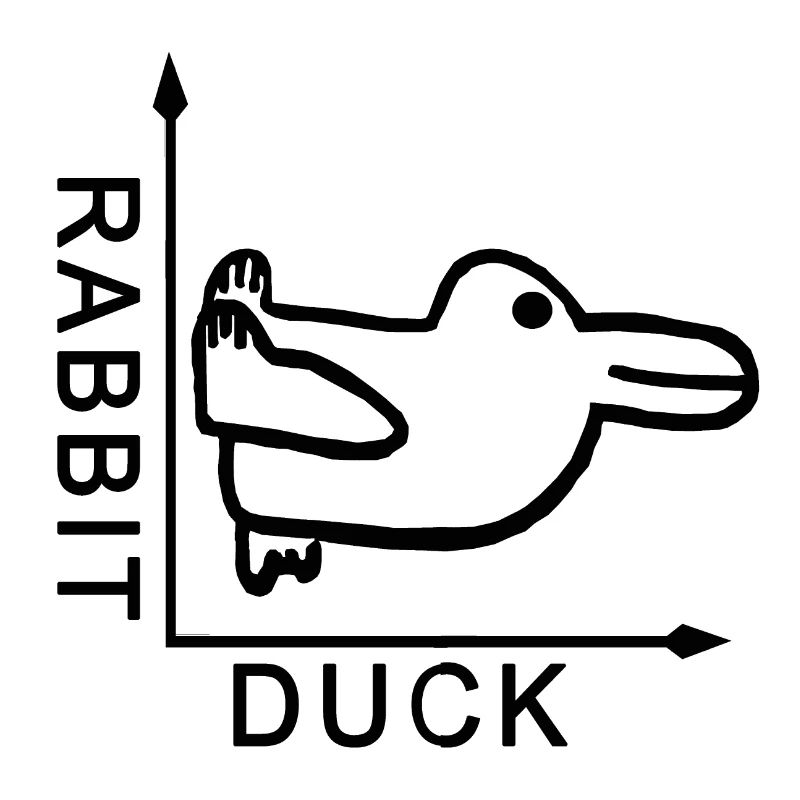 Rabbit duck bunny end graph