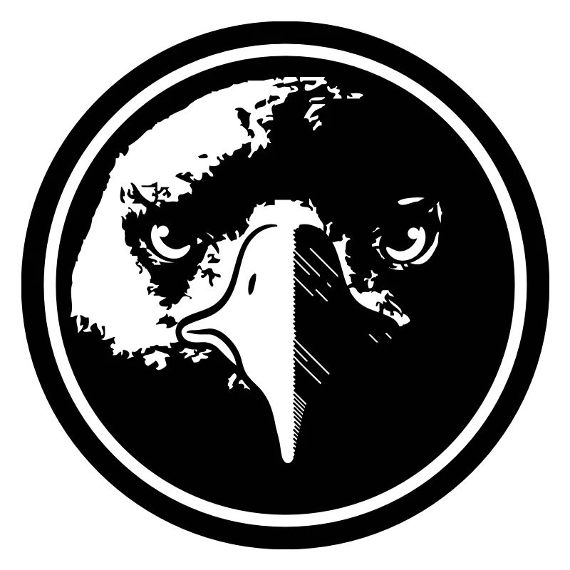 Eagle Eagle head button