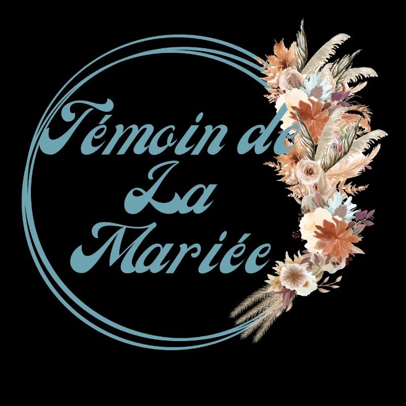Rustic flowers bride's best man- matching tshirt