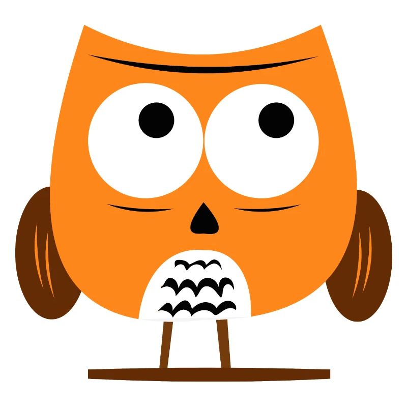 Coole Eule - Süße Grumpy Owl