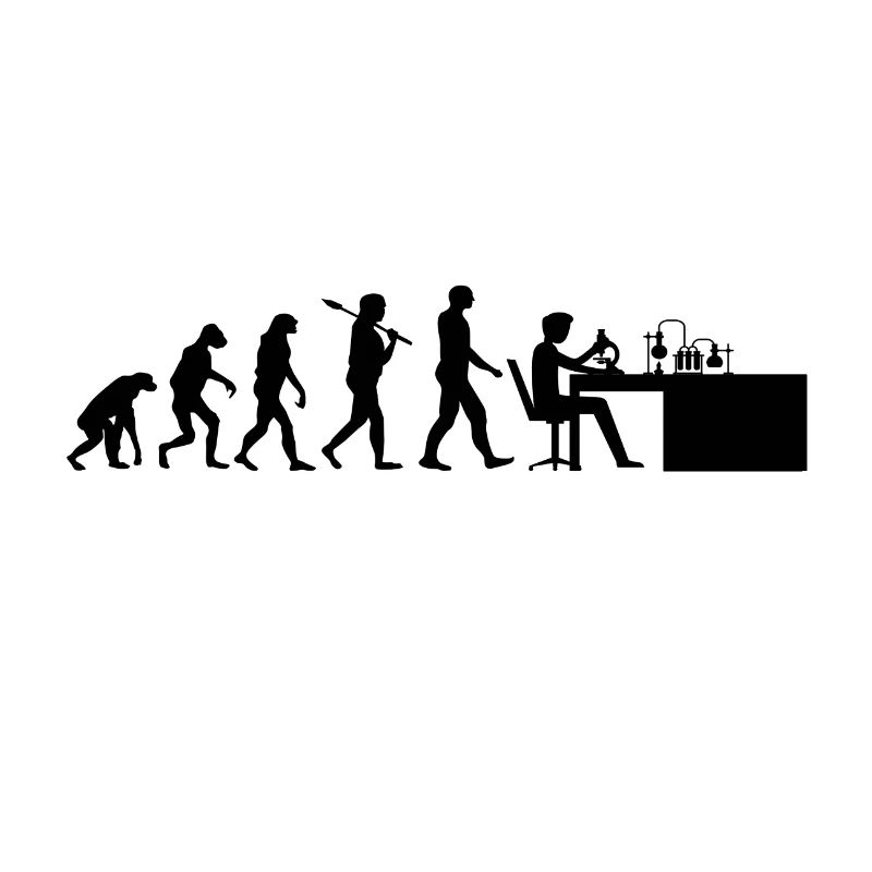 Chemistry Evolution Chemist Gift