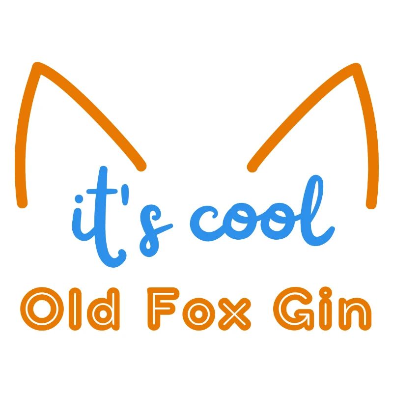 its cool OLD FOX Gin -Bunt