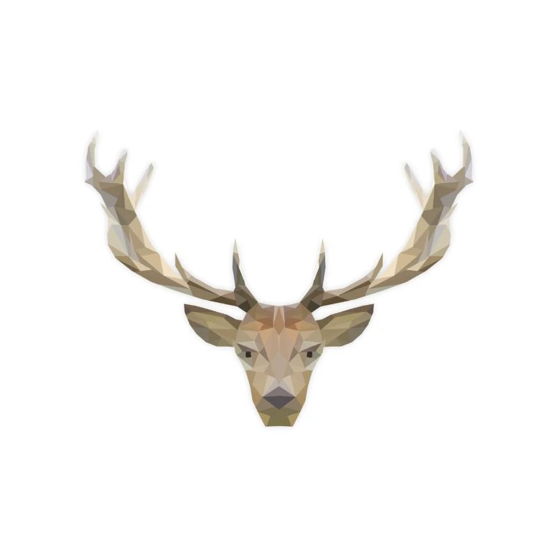 LowPoly "cerf"