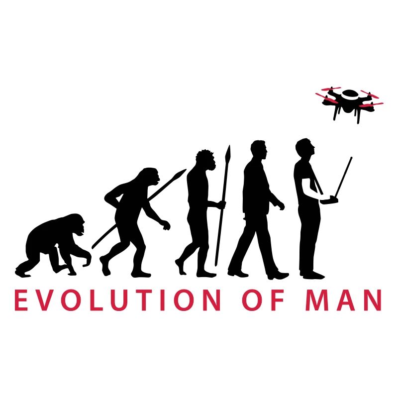 Evolution Modellflieger Drohne 4 Propeller