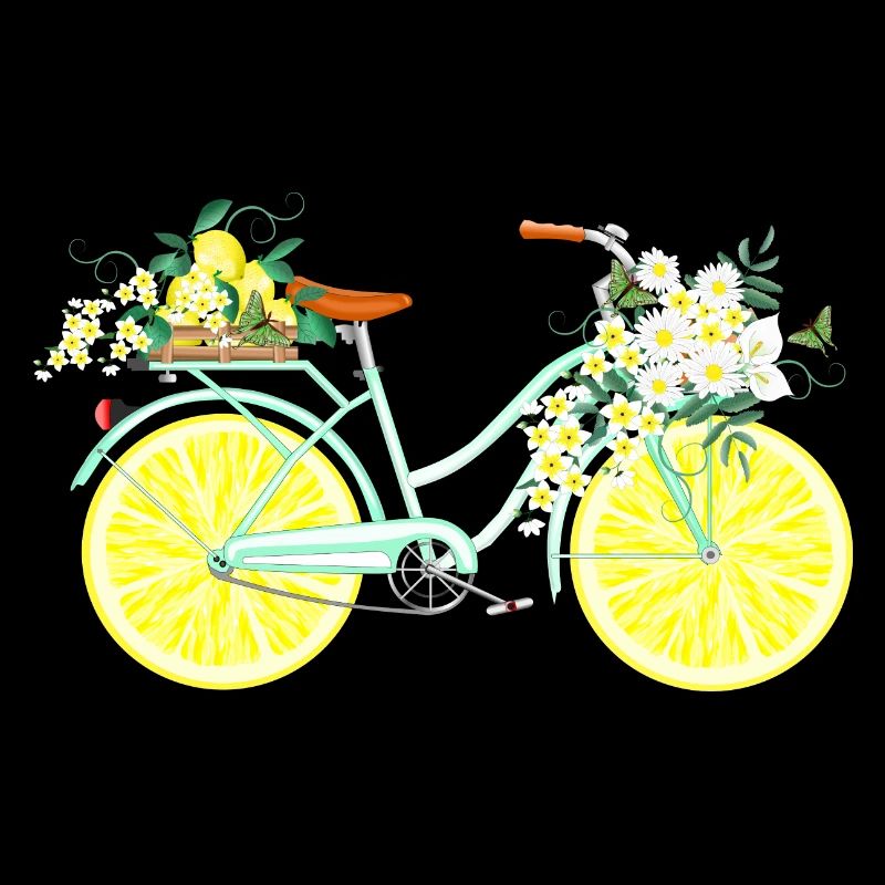 Bicycle with lemons