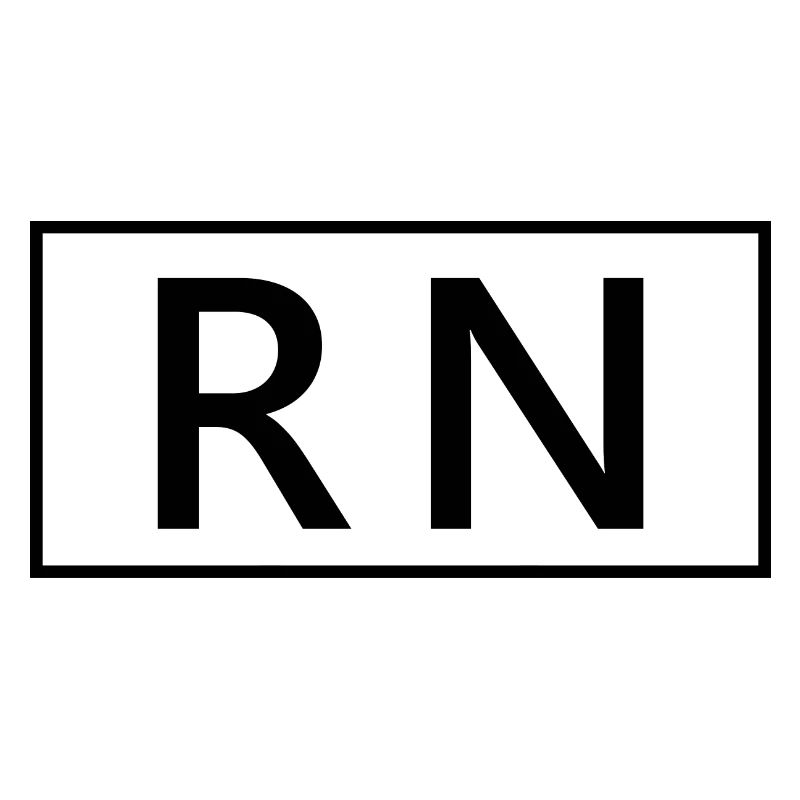 RN oder Registered Nurse Proud Graduated Nursing