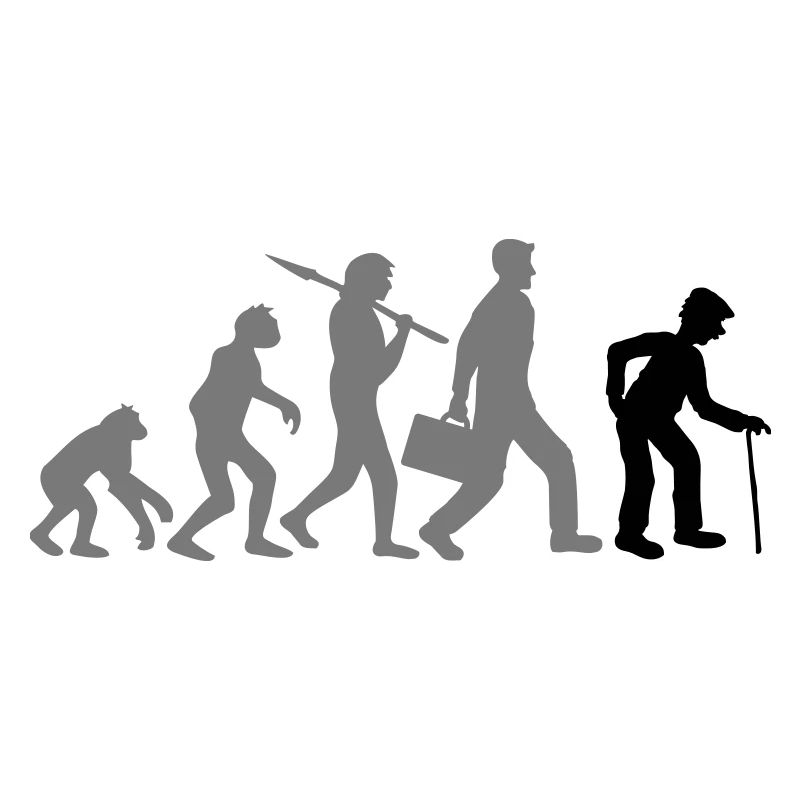 evolution monkey stock hat go back grandpa grandpa