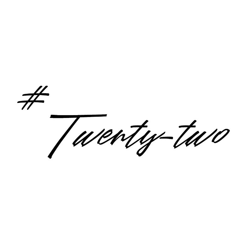 twenty two - Geburtstag - 22 Birthday - Geschenk